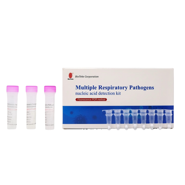 Bioteke مجموعة أدوات الكشف عن الأحماض النووية لمسببات الأمراض التنفسية المتعددة (طريقة تفاعل البوليميراز المتسلسل الفلوري)
