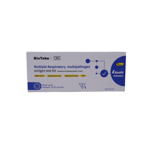 Bioteke طقم اختبار سريع لمستضد RSV 4 في 1 لكوفيد-19 والأنفلونزا A+B وRSV