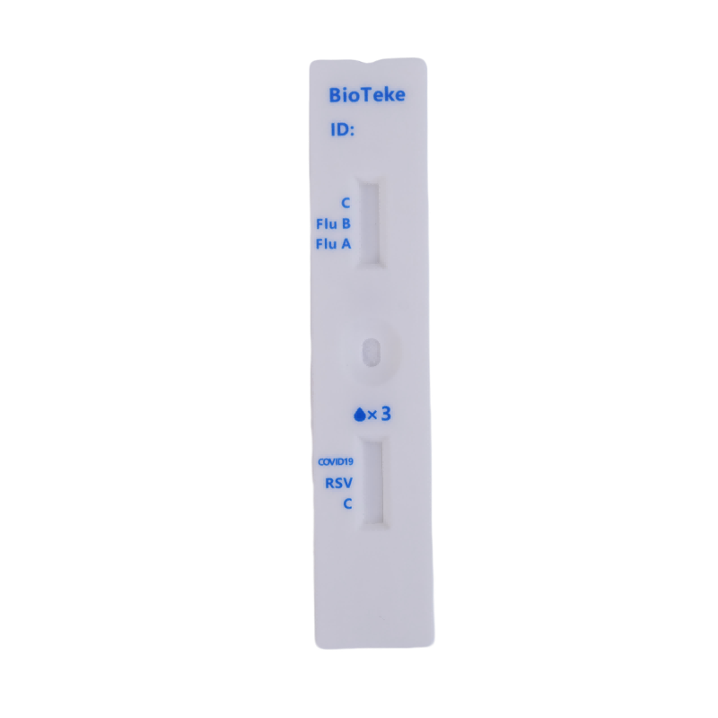 Bioteke طقم اختبار سريع لمستضد RSV 4 في 1 لكوفيد-19 والأنفلونزا A+B وRSV