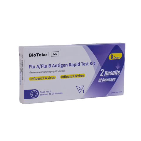 مجموعة اختبار مستضد الأنفلونزا A / Flu B السريع 